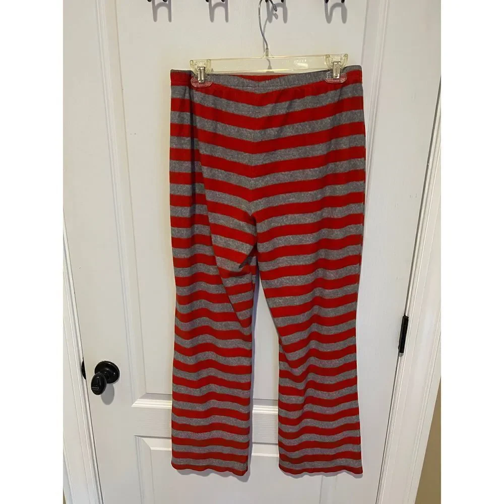 Target Red and Gray Striped Pajama Pants size Large - Picture 4 of 9